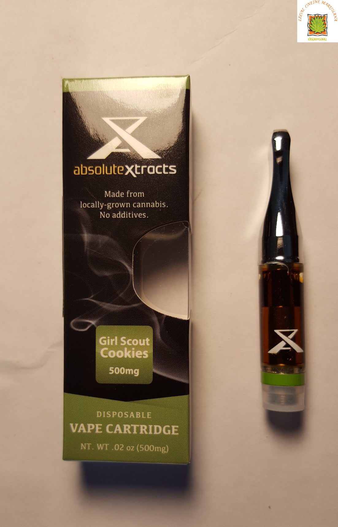 Girl Scout Cookies CO2 Oil Cartridge - Image 2